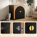 Amunrbrek Large Litter Box Enclosure with Storage